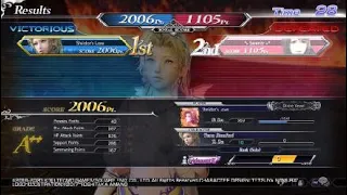 Terra vs Rinoa Dissidia