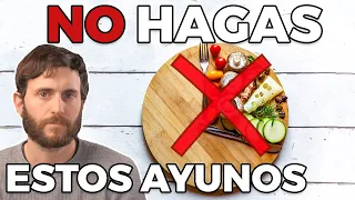 No Hagas estos Patrones de Ayuno Intermitente