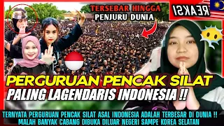 PALING DITAKUTI ❗❗6 PERGURUAN PENCAK SILAT INDONESIA 😱😱 | REACTION 🇮🇩🇲🇾