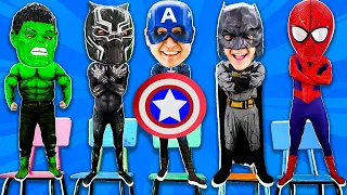 Five Superheros Jumping On the Bed | Garage Song +more Nursery Rhymes & Kids Songs