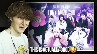 THIS IS ACTUALLY GOOD! (SO I CREATED A SONG OUT OF BTS MEMES | Reaction/Review)