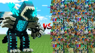 TITAN T-REX WARDEN vs 1000 RANDOM MOBS!
