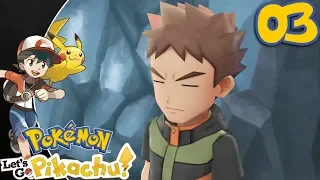 Pokémon Let's Go Pikachu - Gameplay Walkthrough - Part 3: Pewter City & Gym Leader Brock