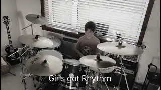 Girls Got Rhythm - AC/DC- Drum Cover - Little Phil Rudd (age 9)