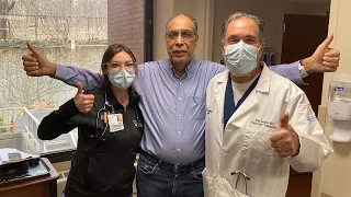 A milestone transplant: Retired physician's new heart, lung offer second chance at life