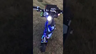 ELECTRIC SCOOTER | SUPER FAST!!! 2000W 60V Lithium Battery LED Lights and More! Thanks Ridetique