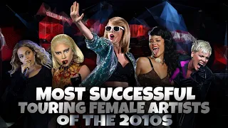 Most Successful Touring Female Artists Of The 2010s | Hollywood Time | Taylor Swift, Beyonce, P!nk..