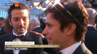Gael García Bernal - Cannes 70th Anniversary Red Carpet