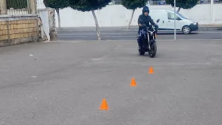 مراحل لاجتياز امتحان رخصة سياقة من صنف (أ) دراجة نارية🏍️🚥