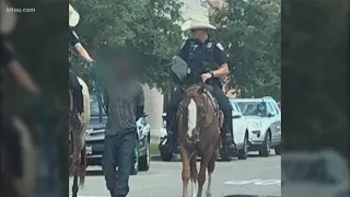 'Poor judgement' used in man's arrest when rope attached to handcuffs by officers on horseback, chie