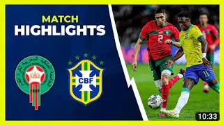 Brazil vs Morocco 2-1 All Goals & Extended Highlights 2023 HD