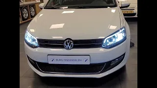 Volkswagen Polo 6R 6C 2009-2017 Koplampen LED dynamisch