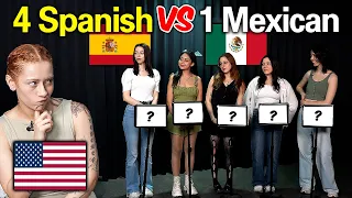 Can American Girl Guess Mexican Among 4 Spanish People?