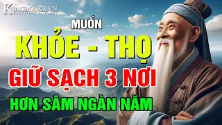 NỀN TẢNG SỨC KHỎE PHẢI GIỮ SẠCH VÀ KHỎE 3 NƠI NÀY - ĐIỀU CHỈNH SỚM ĐỂ PHÒNG BỆNH