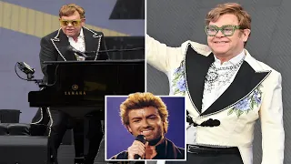 Elton John’s Emotional Tribute to George Michael at Glastonbury