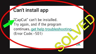 Fix Can't Install CapCut Error On Google Play Store in Android & Ios Phone