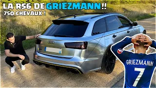 L'AUDI RS6 DE GRIEZMANN POUSSÉE A FOND 😈🔥 !! (750 CHEVAUX)