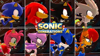 Sonic Generations: Choose Your Favorite Sonic Character (Sonic Designs Compilation)