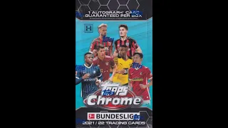 2021-22 Topps Chrome Bundesliga Hobby Boxes x 4