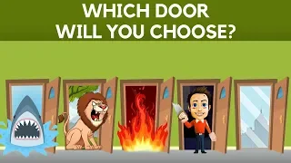 Choose a Door To Survive ||  Hardest Choice Ever || 95% Failed || The Only For Genius