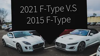 Jaguar F-type  New VS. Old Cosmetic Comparison