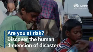 What makes people vulnerable to disasters?