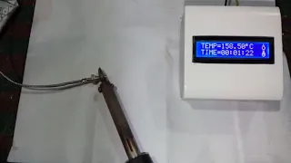 MAX6675 K Thermocouple LCD display with TIMER  (ZOOM TUBE)