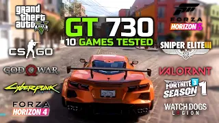 GT 730 In 2022 - 10 Games Tested