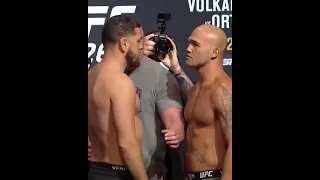 Nick Diaz vs Robbie Lawler final face off UFC 266