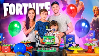 FESTA DE ANIVERSÁRIO DE 7 ANOS DO MARCOS TEMA FORTNITE - Família Brancoala