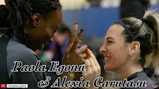 Paola Egonu & Alexia Carutasu │Opposite │ Crvena Zvezda vs Vakifbank  | CEV Champion League 2022/23