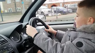 Kid steals dad’s car