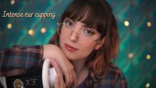 ASMR the most intense ear cupping, breathing & tapping