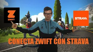 COMO CONECTAR ZWIFT RUN A STRAVA, GARMIN CONNECT Y OTRAS PLATAFORMAS.