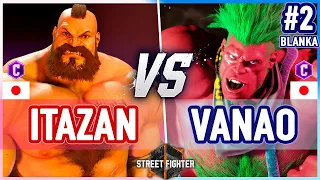 SF6 🔥 Itazan (Zangief) vs Vanao (Blanka) 🔥 Street Fighter 6