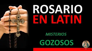 Rosario en Latín con Letra. Misterios Gozosos (Gaudii)