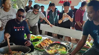 Kolaborasi para Chef Handal hasilkan Aneka Masakan seafood Ternikmat | mukbang with Bank BTN kendari