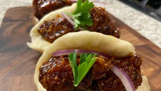 Korean Chicken Bao Buns