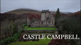 Castle Campbell - The Lowland seat of the Earls of Argyll.