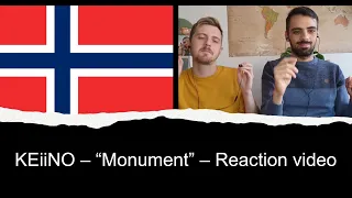 KEiiNO - MONUMENT - REACTION - EUROVISION NORWAY PRESELECTION 🇳🇴 2021