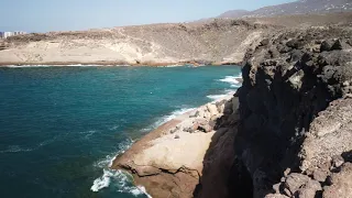 Playa Diego Hernández - a nudist, wild beach in Tenerife - road, how to get there, walk in November