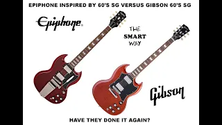 Epiphone Inspired By 60's SG Maestro Vibrola Vs Gibson 60's SG Standard.