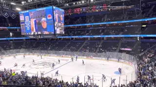 Lightning Warmups vs Panthers October 8 (Preseason)