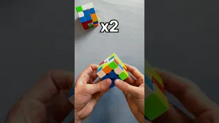 How to Solve a Rubik's Cube in 2 Moves!!😲