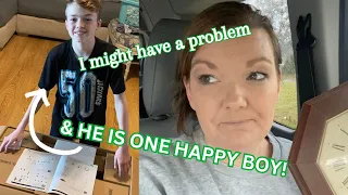 I might have a problem & He is ONE HAPPY BOY || Fesley || Large Family Vlog