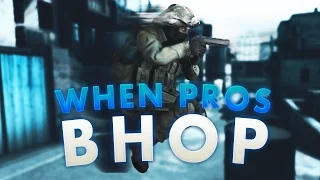 CS:GO - When PROS hit the BHOPS! ft. shroud, stewie2k, brax, JW, NiKo, DaZeD, adreN & MORE!