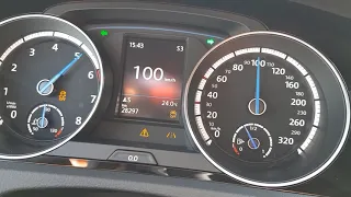 Volkswagen Golf 7 R 310 PS - 0-248 km/h acceleration