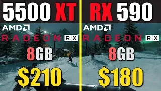 RX 5500 XT vs. RX 590 | Test in 8 Games