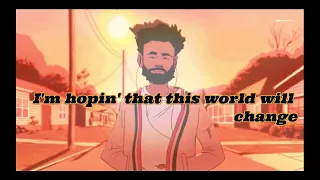 Childish Gambino - Feels like Summer Lyrics #music #lyrics