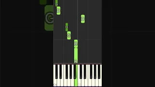 Learn How To Play For 'Whom The Bell Tolls' by Metallica on Piano! #shorts #metallica